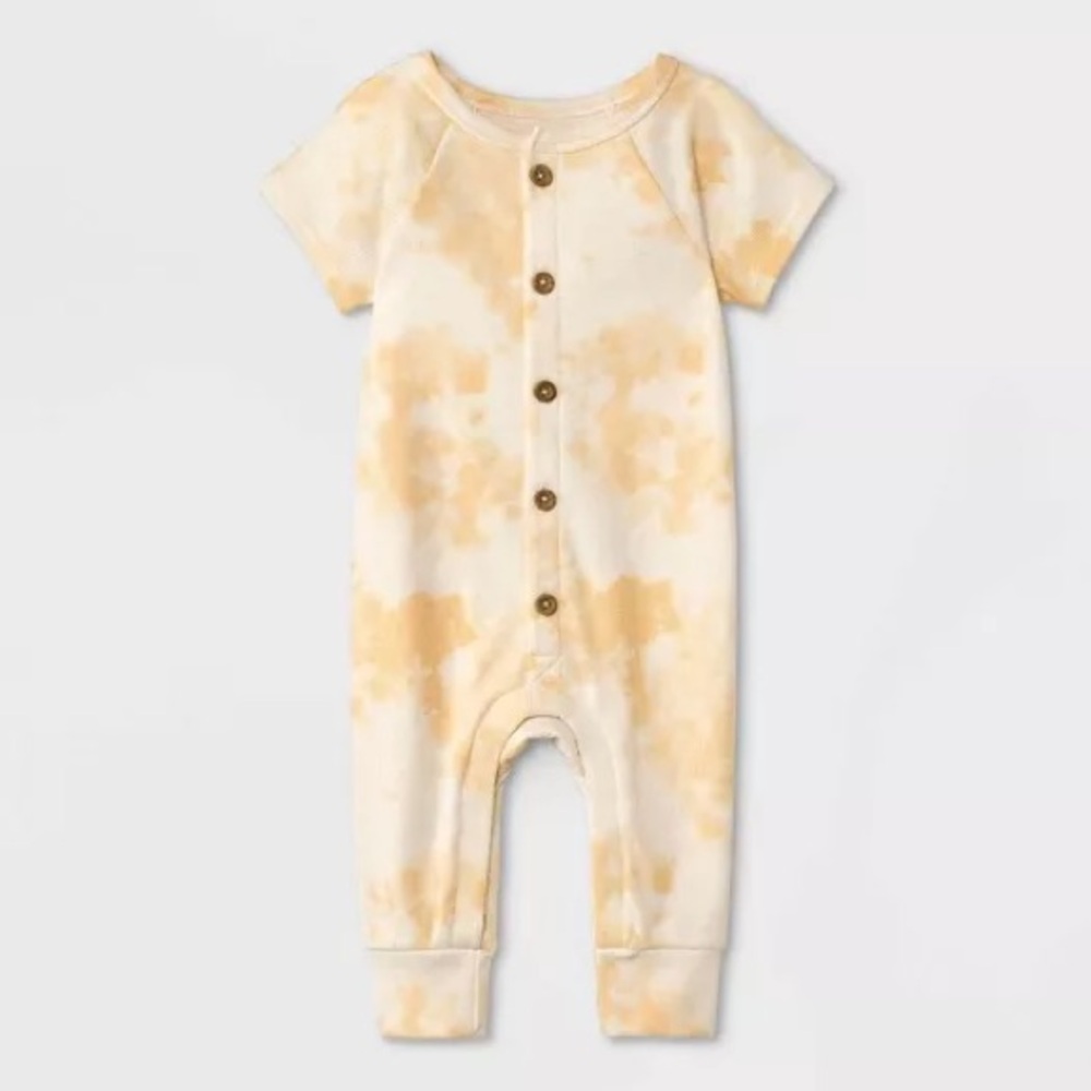 Grayson Collective baby 3-6M tie dye romper jumpsuit playsuit one piece